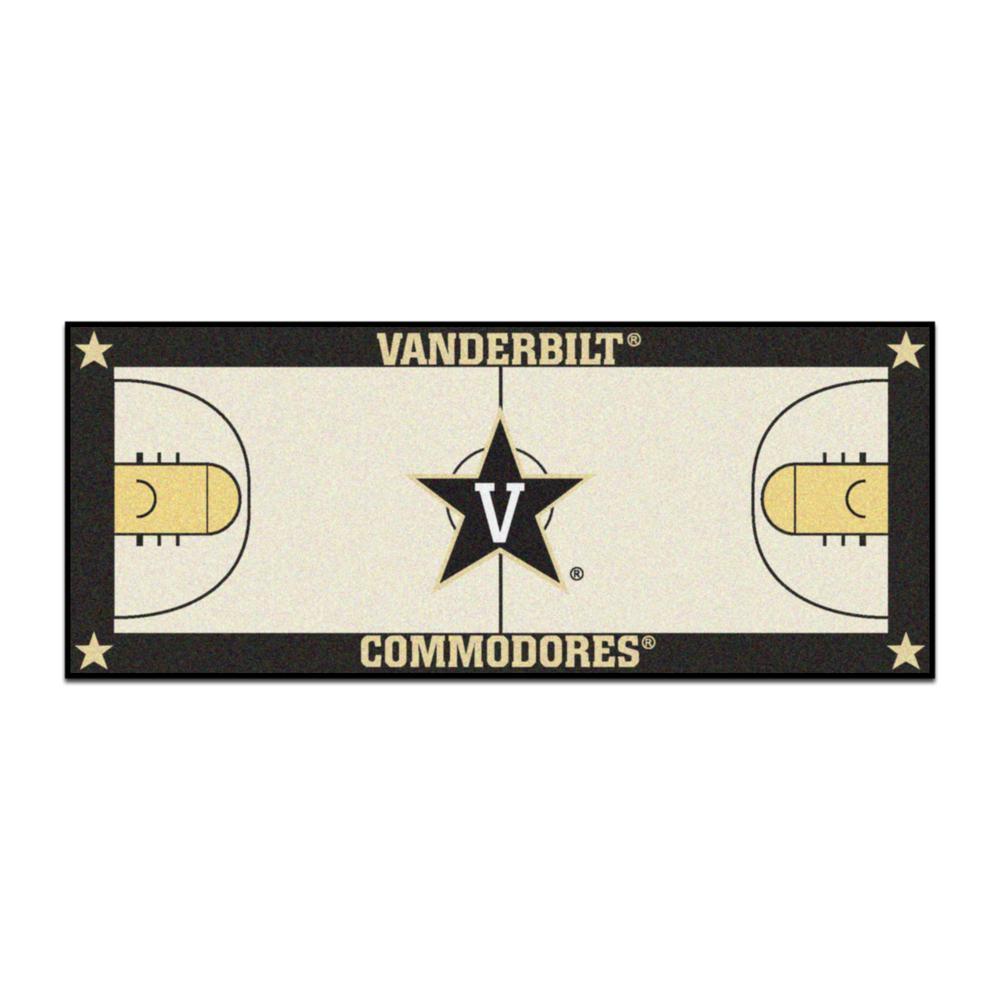 Vanderbilt University Logo - FANMATS NCAA University Tan 3 ft. x 6 ft. Indoor