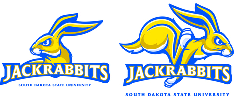 South Dakota State Logo - Brand New: Scawy Bunny Wabbit