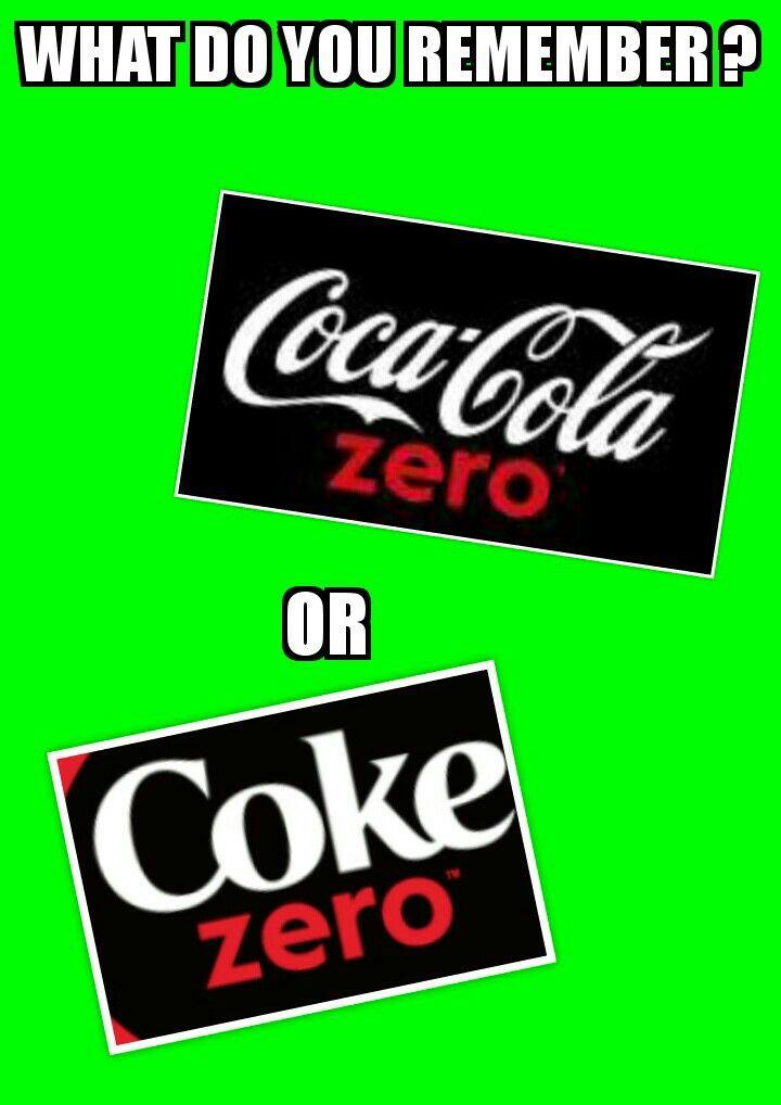 Coca-Cola Zero Logo - Yay I was right Coca Cola zero | Mendela Effect | Mandela effect ...