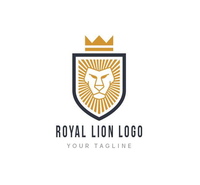 Royal Lion Logo - Royal Lion Logo & Business Card Template - The Design Love