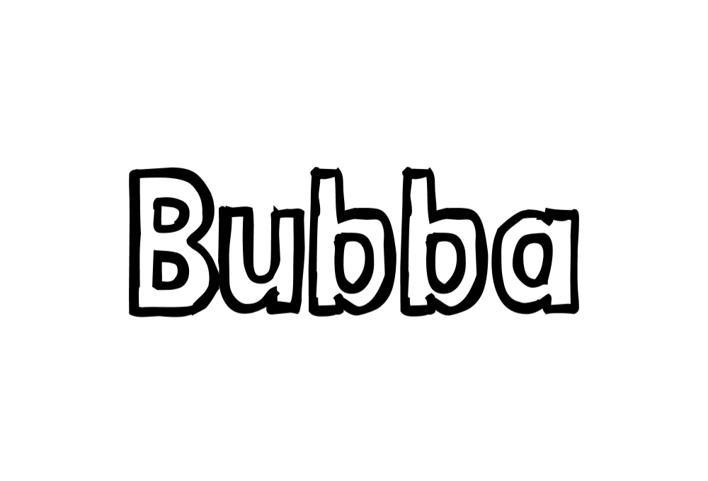 Bubba Logo - Bubba — Cannabeizein