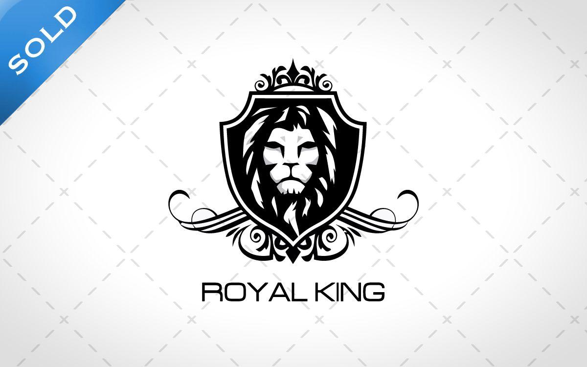 Royal Lion Logo - Royal Lion Head Logo For Sale - Lobotz