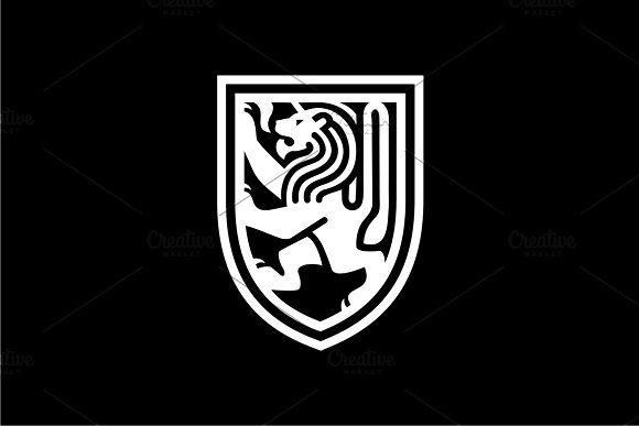 Lion Shield Logo - Royal Lion Shield ~ Logo Templates ~ Creative Market