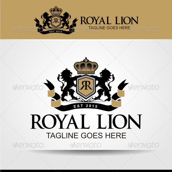 Royal Lion Logo - Royal Lion Logo Templates from GraphicRiver