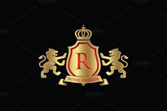 Royal Lion Logo - Premium Royal King Lion Logo Logo Templates Creative Market