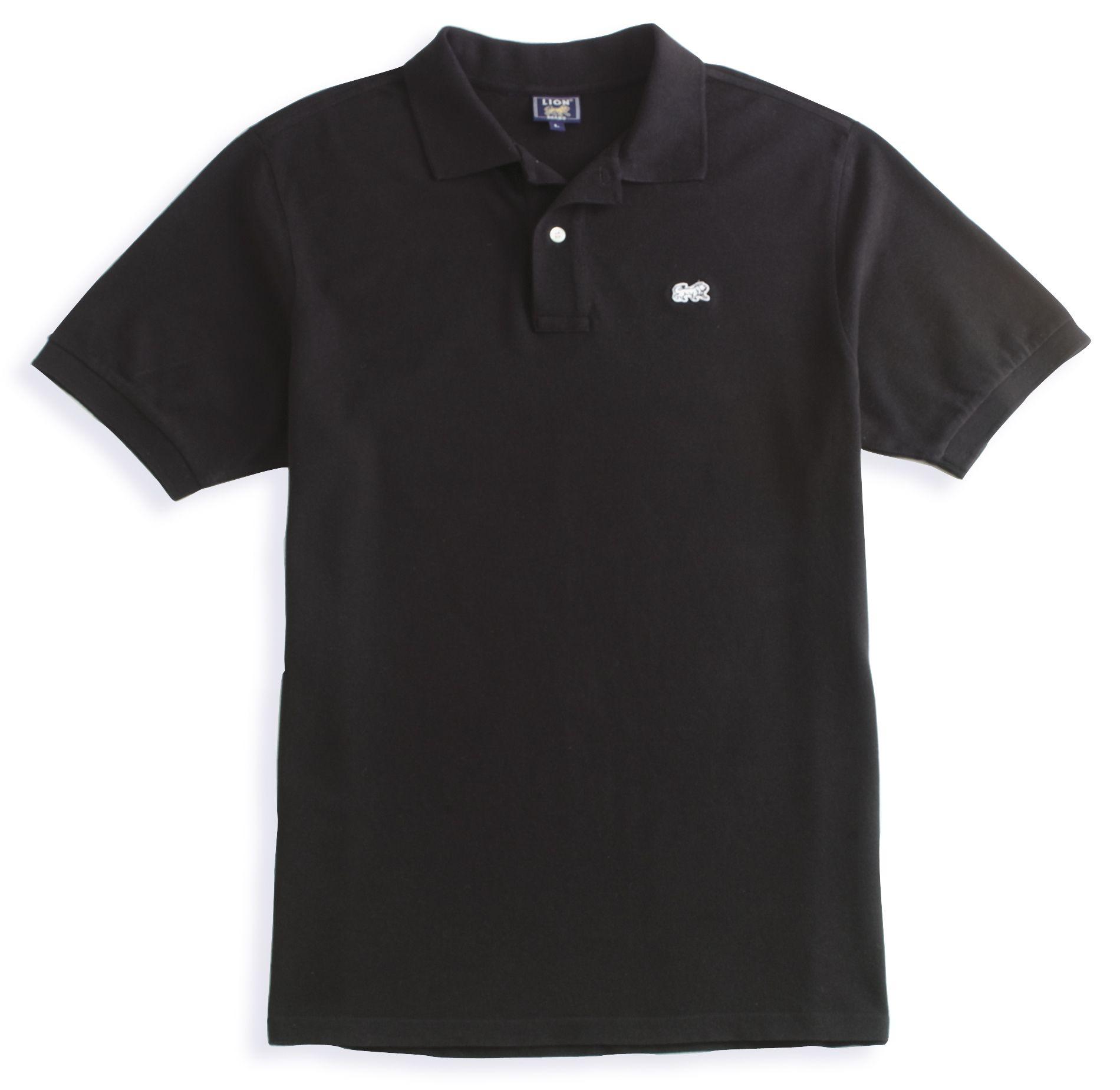 Polos with a Lion Logo - Lion Brand Solid Polo