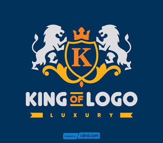 Royal Lion Logo - Royal Lion Logo Design Template Vector Free Download - CdrAi.com