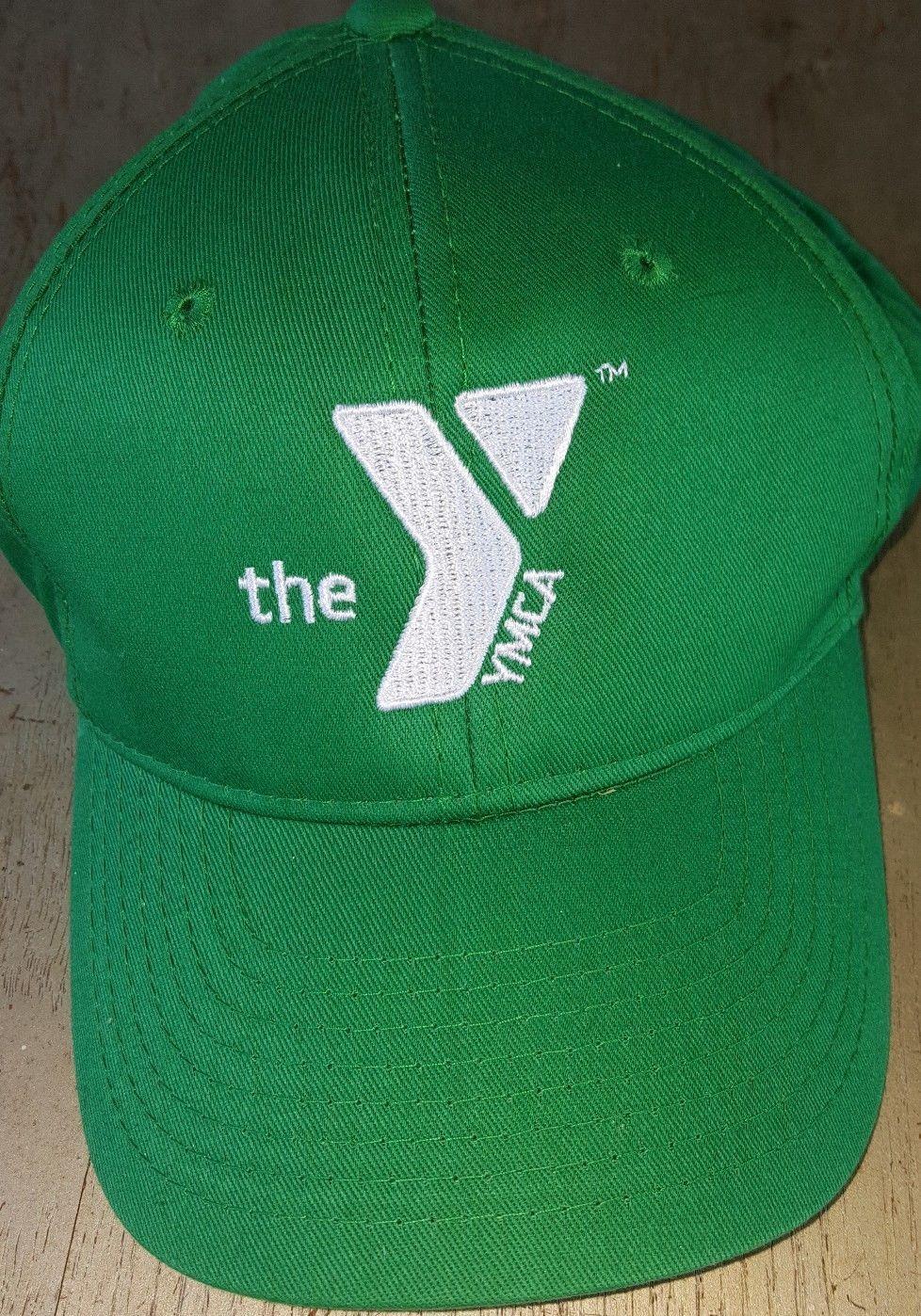 Green YMCA Logo - St Patrick's day green Cap YMCA The Y logo Cap green Hat Adjustable