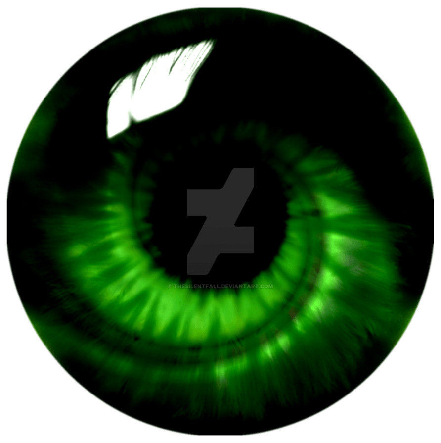 Green Swirl Eye Logo - Green Swirl Eye