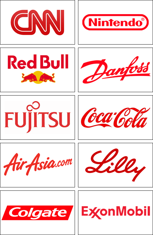 Famous Red Logo - famous red logos