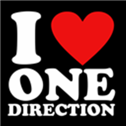 I Love One Direction Logo - i-love-one-direction-logo-i10 - Roblox