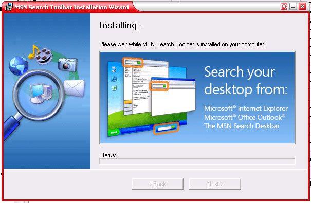 MSN to Desktop Logo - MSN Search Toolbar with Windows Desktop Search - PCMag UK
