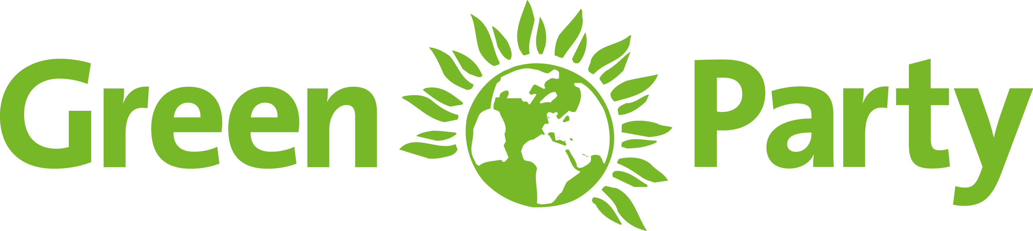 Transparent Green Logo - Green Party Visual Identity