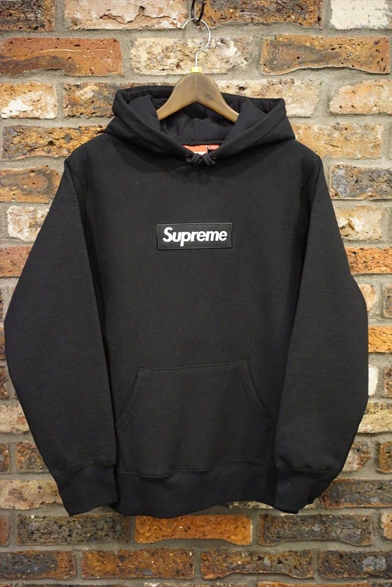 Black Supreme Box Logo - Fools Judge: SUPREME Supreme 16 AW Box Logo Hooded Sweatshirt black