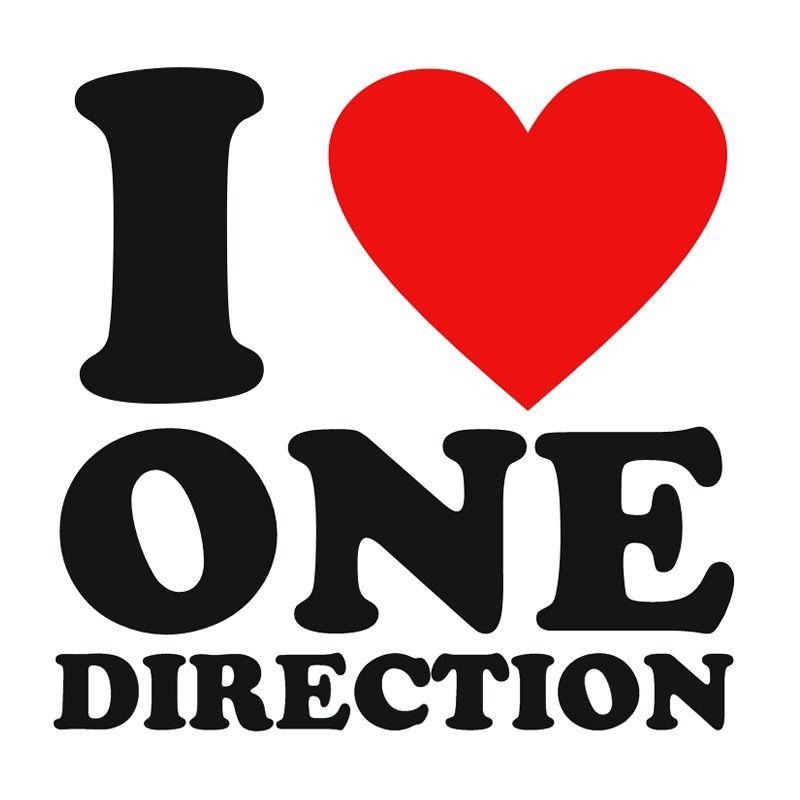 I Love One Direction Logo - I Love One Direction Wallpaper - WallpaperSafari
