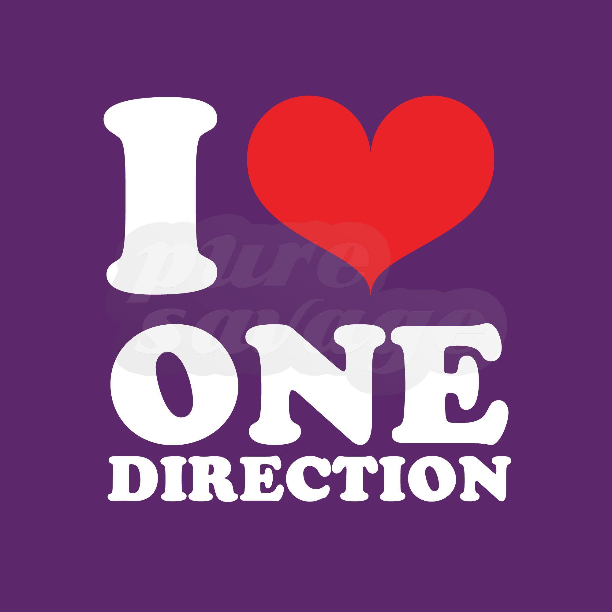 I Love One Direction Logo - one direction hoodies ireland