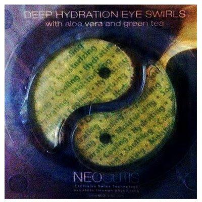 Green Swirl Eye Logo - Deep Hydration Eye Swirls with Aloe Vera and Green Tea