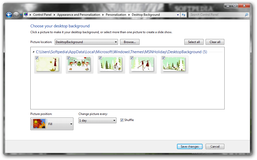 MSN to Desktop Logo - Download MSN Wallpaper and Screensaver Pack: 2012 Holidays 1.7.1.7