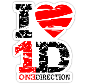 I Love One Direction Logo - i love 1D discovered by deliana sagita on We Heart It