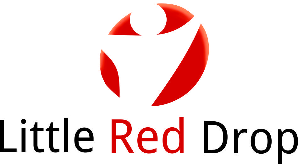 Red Drop Logo - Logo Design for Little Red Drop by steffanih. Design