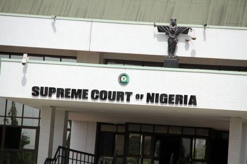 Nigeria Supreme Court Logo - Lawyers' Views Over Supreme Court Backlog Of Cases — Leadership ...