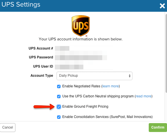 UPS Ground Logo - How do I use UPS Ground Freight Pricing in ShipStation?