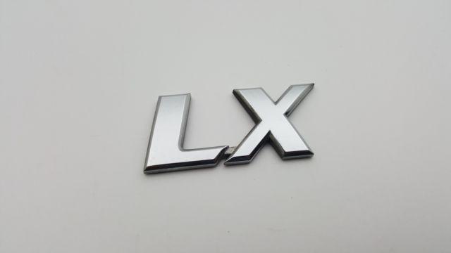 LX Logo - 2008 Kia Optima LX Rear Trunk Set Chrome OEM Emblem Logo Sign Badge ...