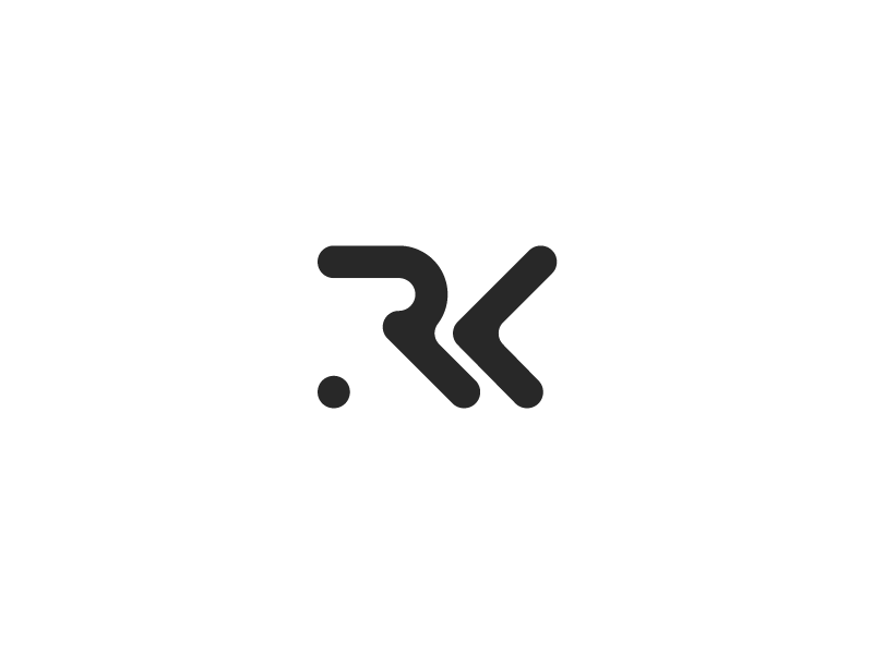 RK Logo - RK Monogram II. Type & Logo. Logo design, Logos, Monogram
