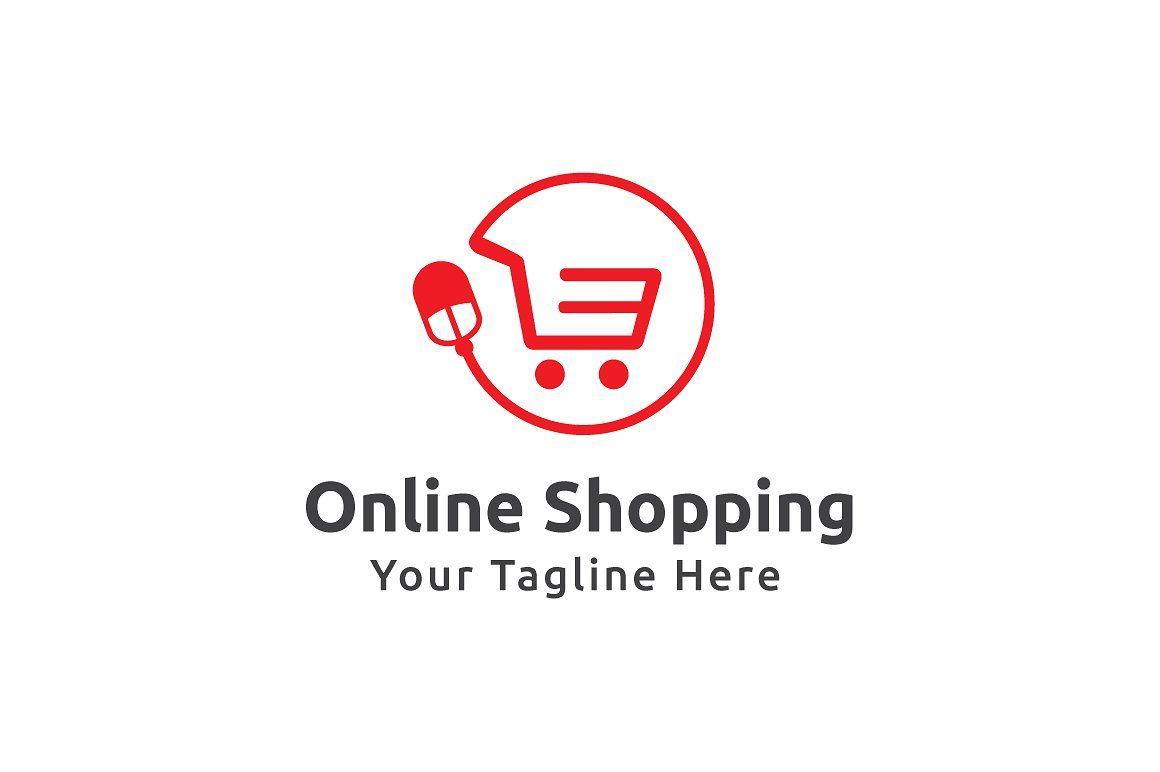 Online Logo - Online Shopping Logo Template ~ Logo Templates ~ Creative Market