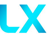 LX Logo - High end air navigation and avionics.