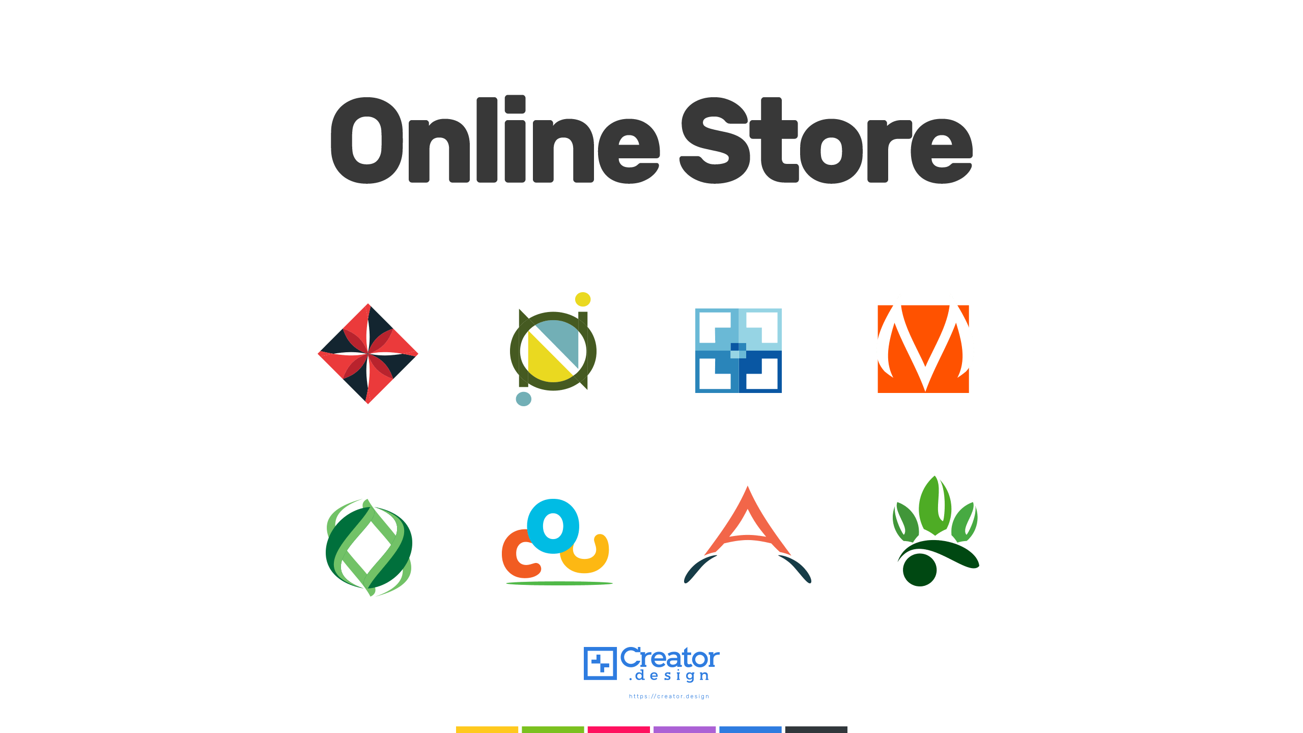 Online Logo - Buy Design for Logo, Identity, Apps, Graphics, Websites