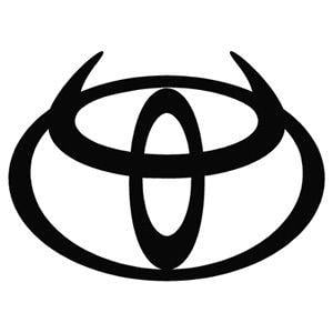 Toyota Logo - Toyota - Logo (Horns) - Outlaw Custom Designs, LLC