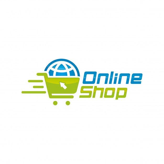 Online Logo - Online shop logo vector Vector | Premium Download