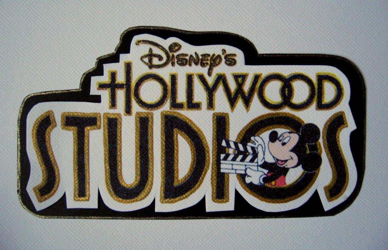 Disney Hollywood Studios Logo - DISNEY'S HOLLYWOOD STUDIOS logo sign Paper Piecing - $4.00 | PicClick