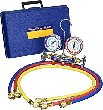 Red Yellow and Blue Ha Logo - Yellow Jacket 41314 R404A Manifold Case HA-36, Red/Yellow/Blue ...