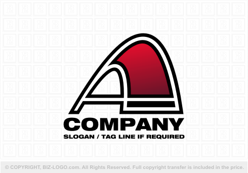 Red Arch Logo - Red Arch A Logo
