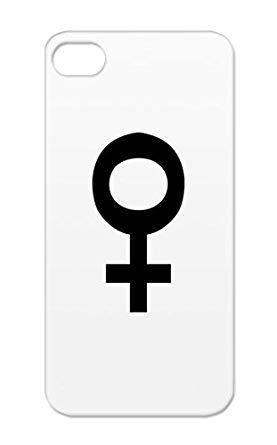 Cute Black and White Female Logo - Female Woman TPU Black Female Symbol Sex Girls Woman Women Love Sexy ...