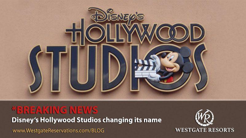 Disney Hollywood Studios Logo - Disney's Hollywood Studios to get name change...again! - Westgate ...