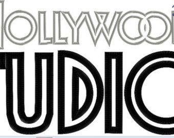 Disney Hollywood Studios Logo - Hollywood embroidery | Etsy