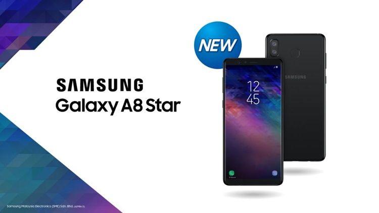 Samsung Star Logo - Samsung Malaysia releases Galaxy A8 Star with 6.3-inch display, 24MP ...