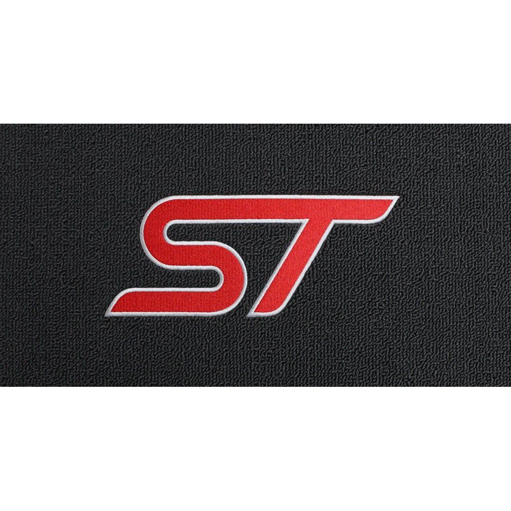 St Logo - Lloyd Mats F29336BA Fiesta ST Trunk Mat Carpeted Black With ST Logo ...