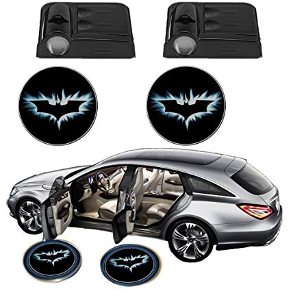Blue Bat Logo - Science Purchase Black Wireless Car Door LED Projector Light 2x Night Cold Blue bat batman car door courtesy welcome logo shadow ghost light laser