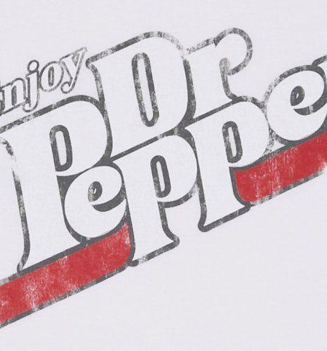 Vintage Dr Pepper Logo - Men's Vintage Dr Pepper Logo Ringer T Shirt : ShopCoke.com