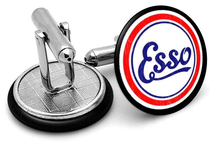 Esso Logo - Esso Logo Cufflinks by FrenchCuffed - Discount and Custom ...