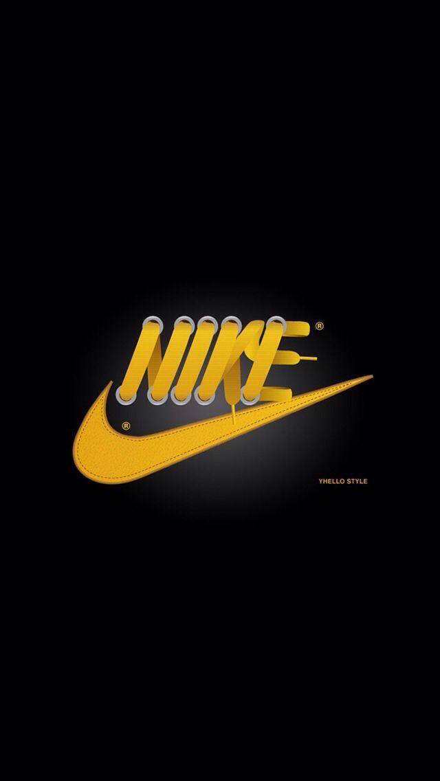 Yellow Nike Logo - Nike Logo - Yellow Laces Swoosh | Nike | Pinterest | Nike, Anuncios ...