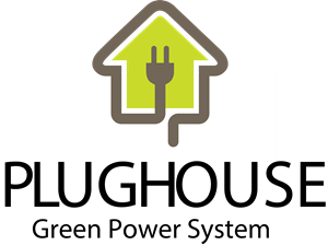 Electric House Logo - Plug with house Logo Vector (.EPS) Free Download