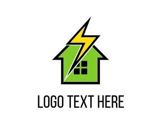 Electric House Logo - Electrical Logo Designs | Make An Electrical Logo | BrandCrowd