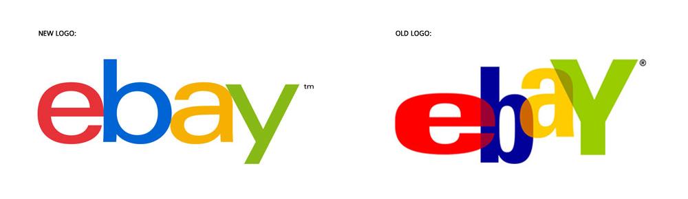 eBay Old Logo - A simplified logo for eBay
