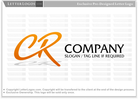 CR Logo - Orange Letters CR Logo ( Letter C Logo 2 )