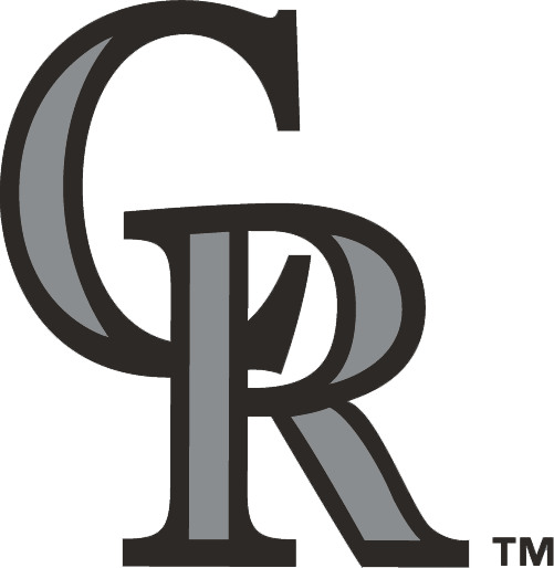CR Logo - Colorado Rockies Alternate Logo League (NL)